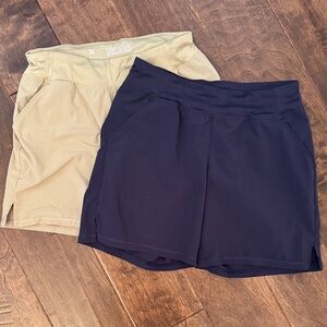 Girls All in Motion shorts, set of 2, size L (10/12)